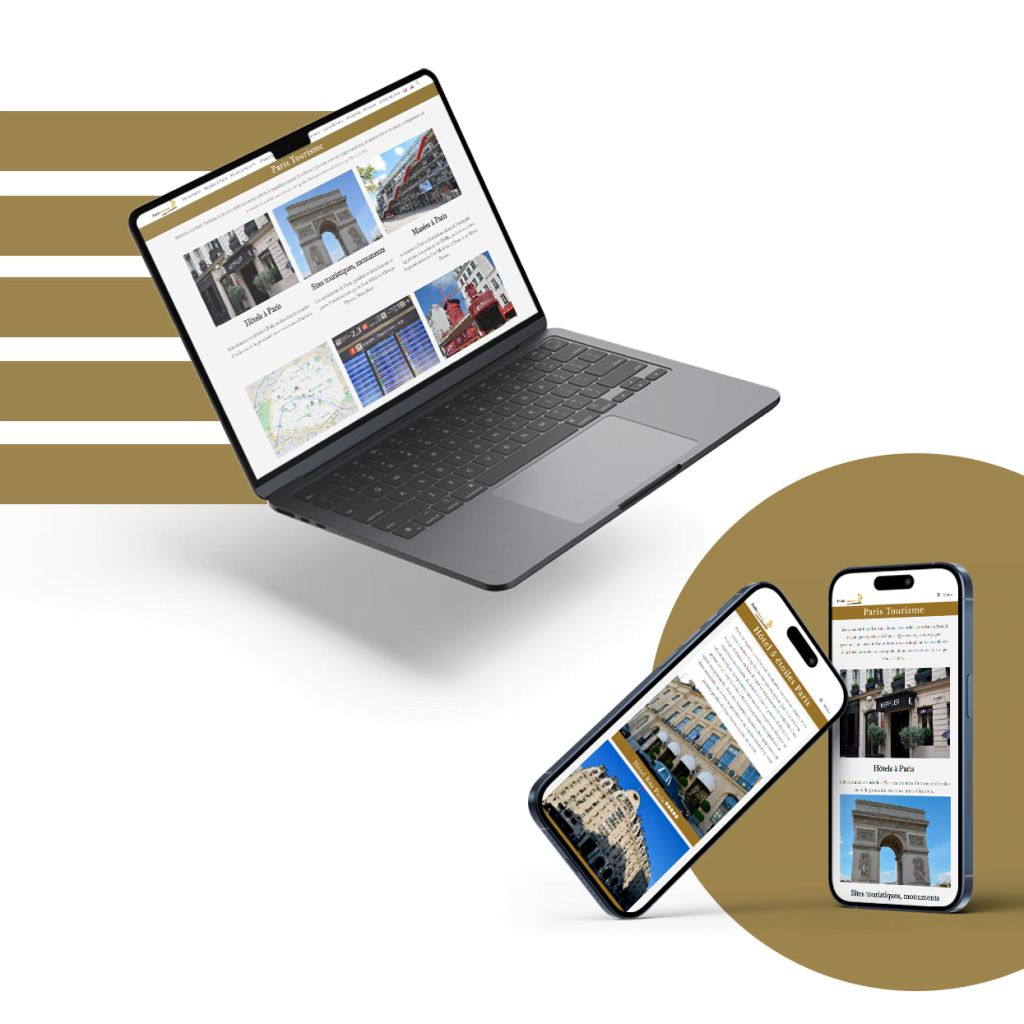 mockup paris tourisme