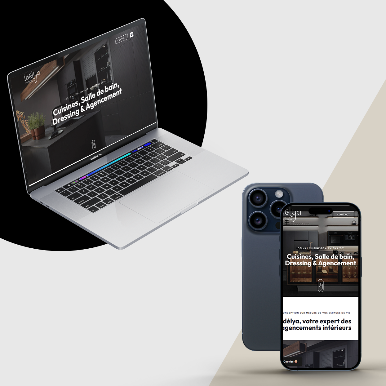 mockup realisation idelya