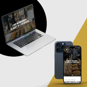 mockup realisation traiteur françois